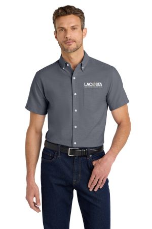 Port Authority Short Sleeve SuperPro Oxford Shirt